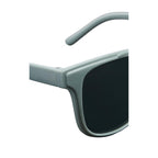 Peyton Brow Bar Sunglasses with Recycled Frame - Gray - Detail