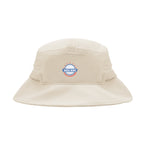 Peyton Performance Bucket Hat in Recycled PET Embroidery - Cream - Colorbrite