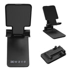 Phone and Tablet Stand in Recycled ABS - Black - Pad Print