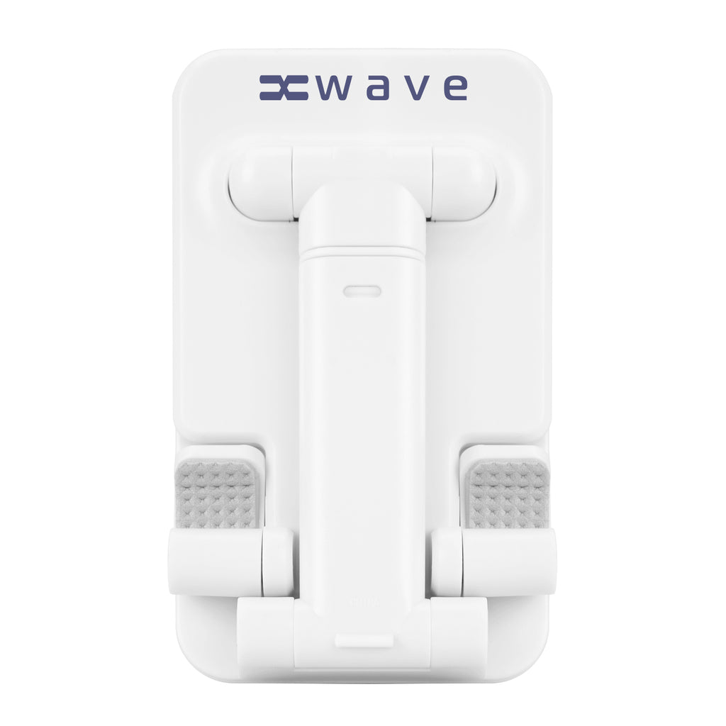 Phone and Tablet Stand in Recycled ABS - White - Pad Print
