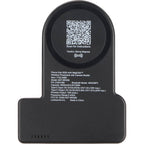 Phone Grip Magnetic Power Bank with Bluetooth Camera Shutter, 5,000 mAh - Black - Back
