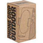 Phone Grip Outdoor Speaker with Magnet and Phone Holder Full Color - Black - Packaging