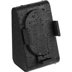 Phone Grip Outdoor Speaker with Magnet and Phone Holder Full Color - Black - Right Angle