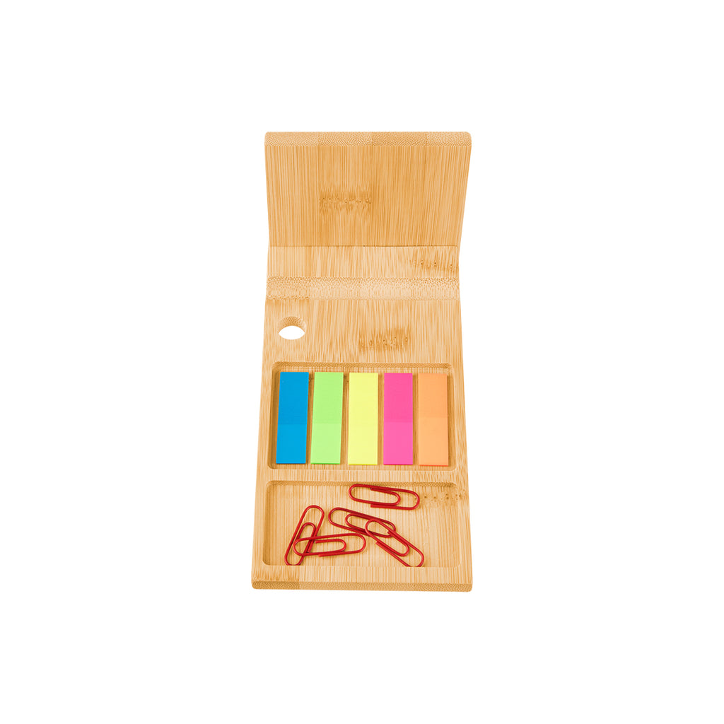 Phone Holder and Sticky Flags - Front