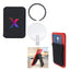 Phone Wallet and Stand, Magnetic - Black - Full Color