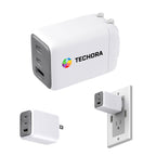 PhoneSuit GaN Power Delivery Wall Charger, 65W - Full Color