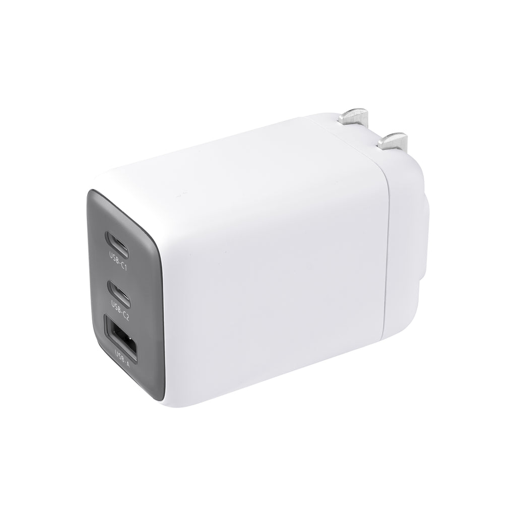 PhoneSuit GaN Power Delivery Wall Charger, 65W - White - Angle