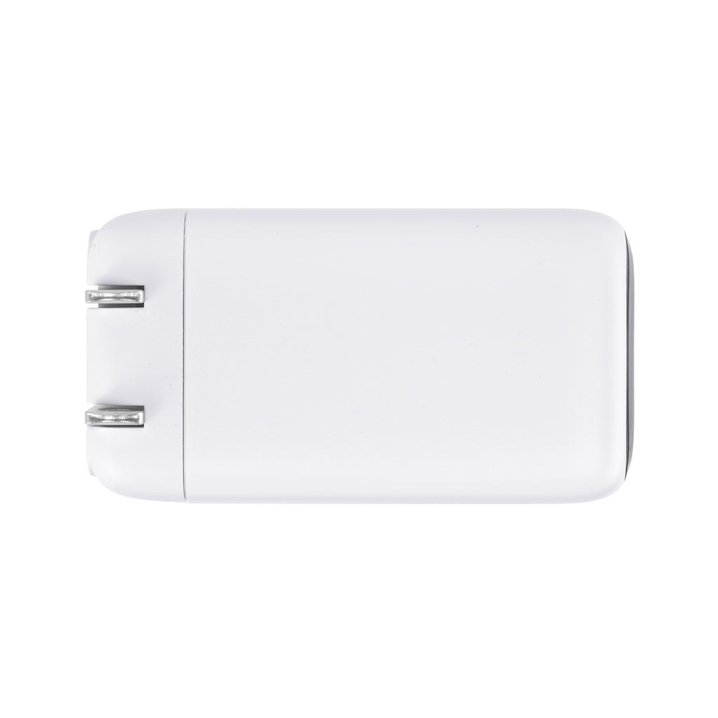 PhoneSuit GaN Power Delivery Wall Charger, 65W - White - Top