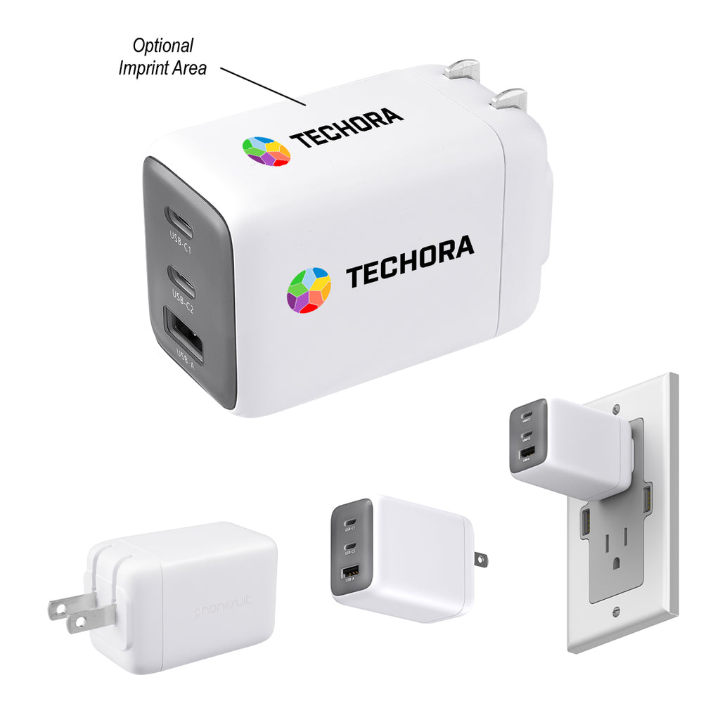 PhoneSuit GaN Power Delivery Wall Charger, 65W
