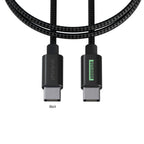PhoneSuit NOVO 60W Type-C Cable, 6 Foot - Black - Pad Print