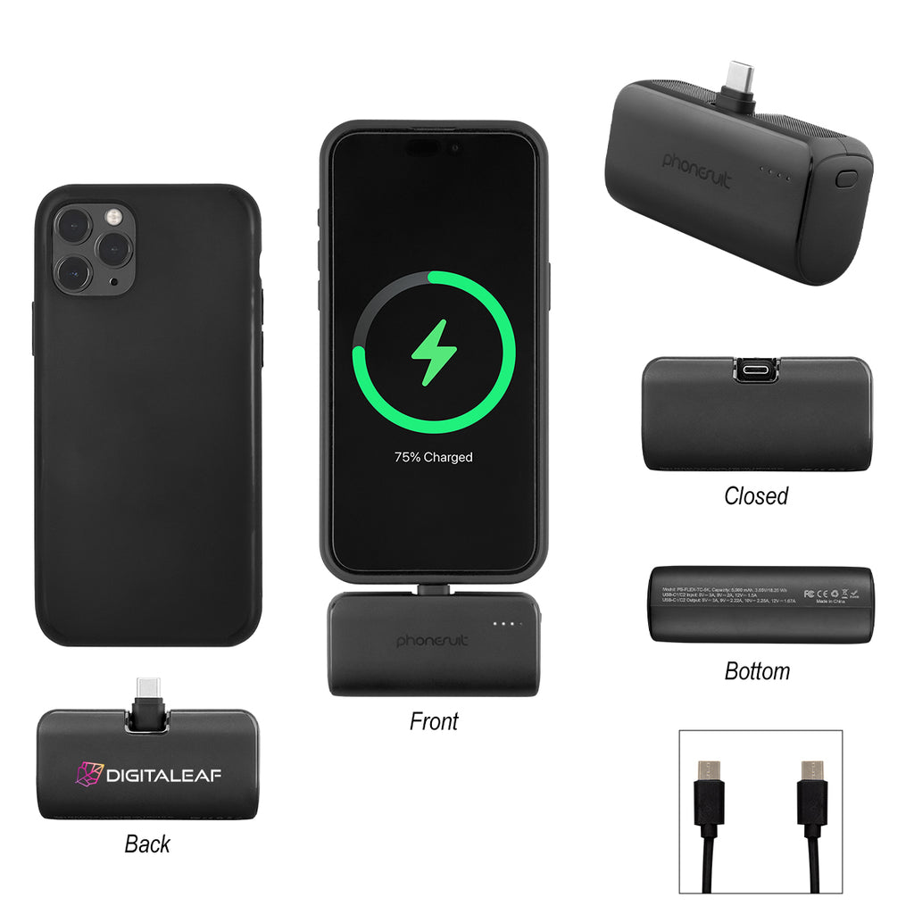 PhoneSuit Pocket Charger and Battery Pack - PhoneSuit® Portable Pocket Charger And Battery Pack