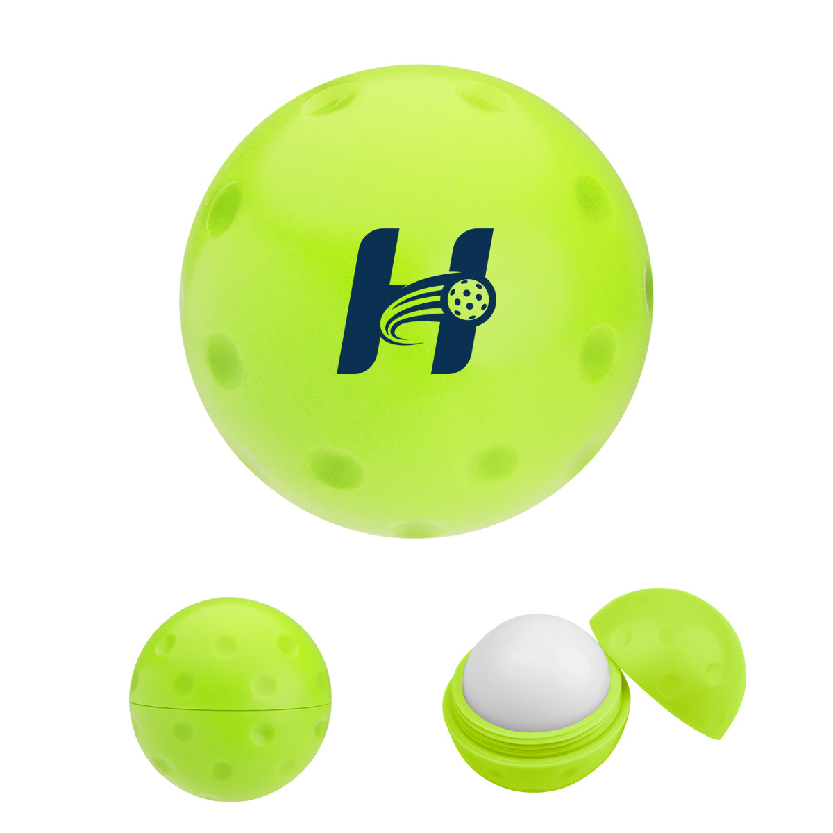Pickleball Lip Moisturizer in Recycled ABS - Pad Print