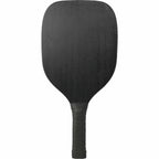 Pickleball Set with 2 Wooden Paddles and Indoor Balls - Black - Front