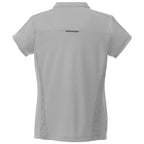 Piedmont Stand Collar Polo for Women Transfer - Silver - Back Flat