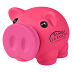 Piggy Bank, Mini Prosperous - Pink - Pad Print