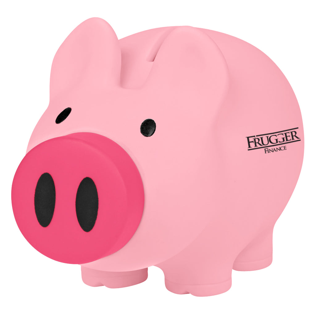 Piggy Bank, Payday - Pink - Pad Print