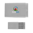 Pill Case in Recycled ABS - Gray - Full Color