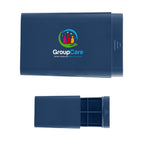 Pill Case in Recycled ABS - Navy - Full Color