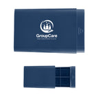 Pill Case in Recycled ABS - Navy - Silk Screen