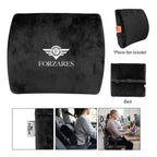 Pillow for Lumbar Support - Black - Silk Screen