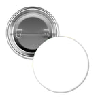 Pin Back Button in Full Color, 1.5 Inch - Silver - 4CP
