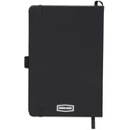 Pineapple Leather Journal, 5.5 x 8.5 Inches - Black - Back
