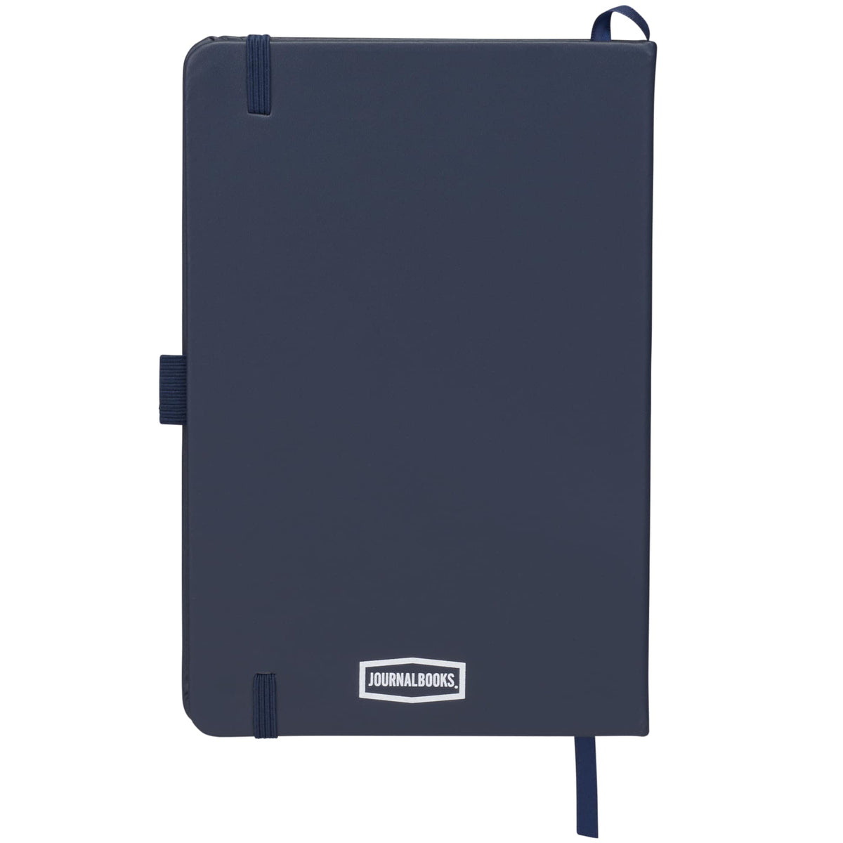 Pineapple Leather Journal, 5.5 x 8.5 Inches - Navy - Back