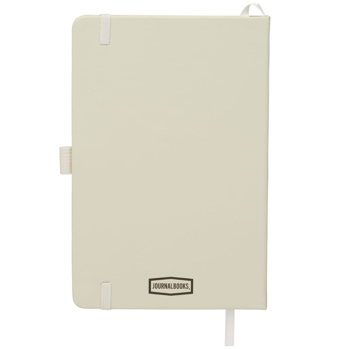 Pineapple Leather Journal, 5.5 x 8.5 Inches - Tan - Back