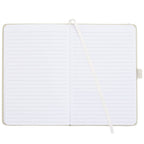 Pineapple Leather Journal, 5.5 x 8.5 Inches - Tan - Front 2
