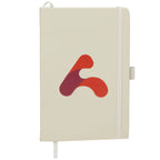 Pineapple Leather Journal, 5.5 x 8.5 Inches - Tan - Front