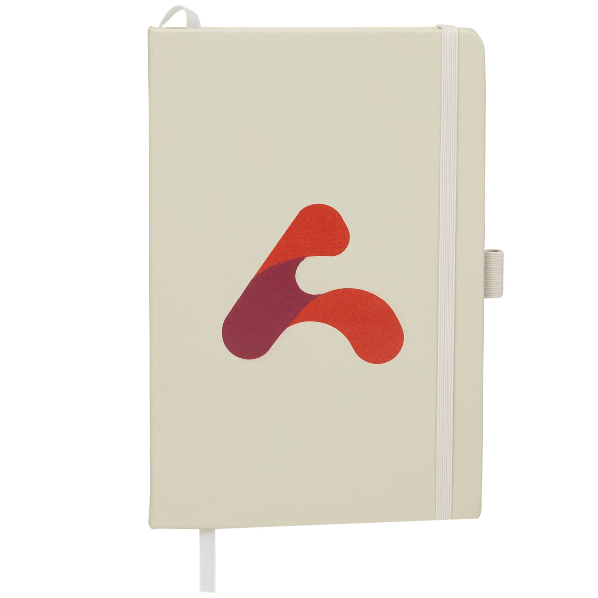 Pineapple Leather Journal, 5.5 x 8.5 Inches - Tan - Front