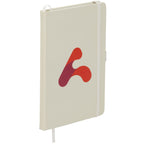Pineapple Leather Journal, 5.5 x 8.5 Inches - Tan - Right Angle