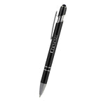Piper Incline Pen with Stylus Laser Engraving - Black - Laser Engraving