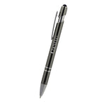 Piper Incline Pen with Stylus Laser Engraving - Charcoal - Laser Engraving