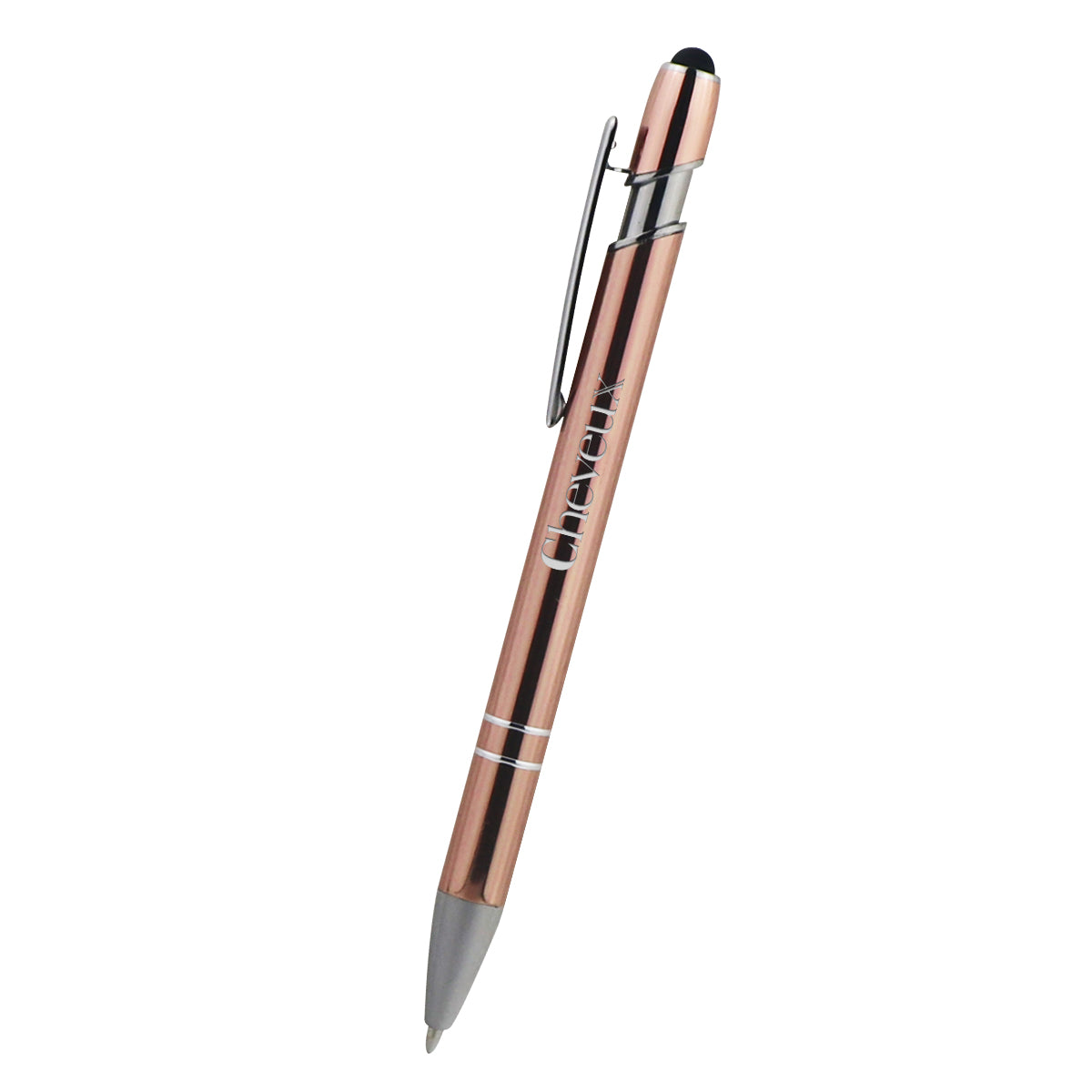 Piper Incline Pen with Stylus Laser Engraving - Copper - Laser Engraving