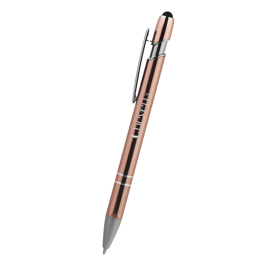 Piper Incline Pen with Stylus Laser Engraving - Copper - Laser Engraving