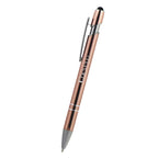 Piper Incline Pen with Stylus Laser Engraving - Copper - Laser Engraving