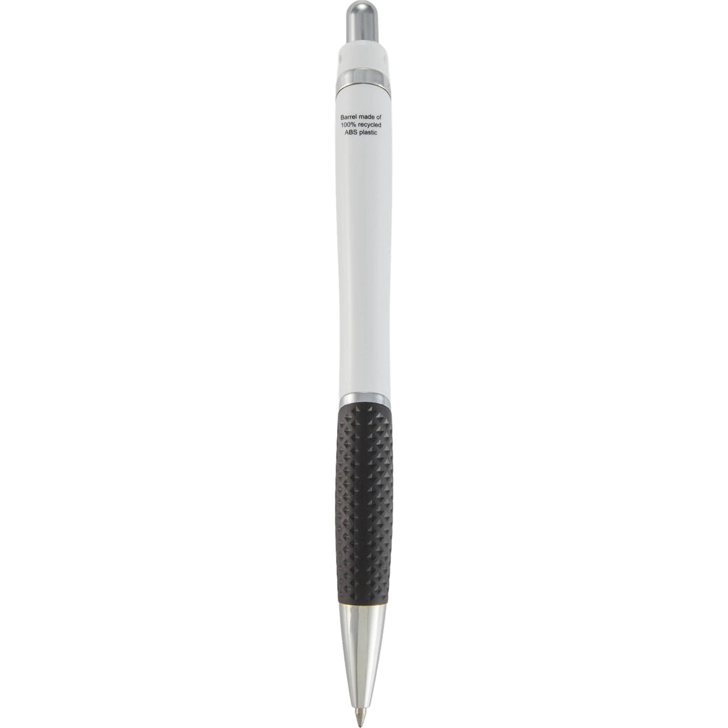 Pivot Gel Pen with Color Accent Full Color - Black - Back 2