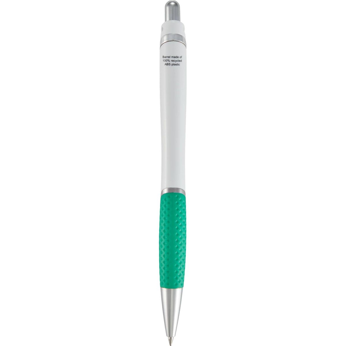 Pivot Gel Pen with Color Accent Full Color - Green - Back 2