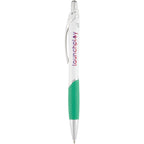 Pivot Gel Pen with Color Accent Full Color - Green - Back