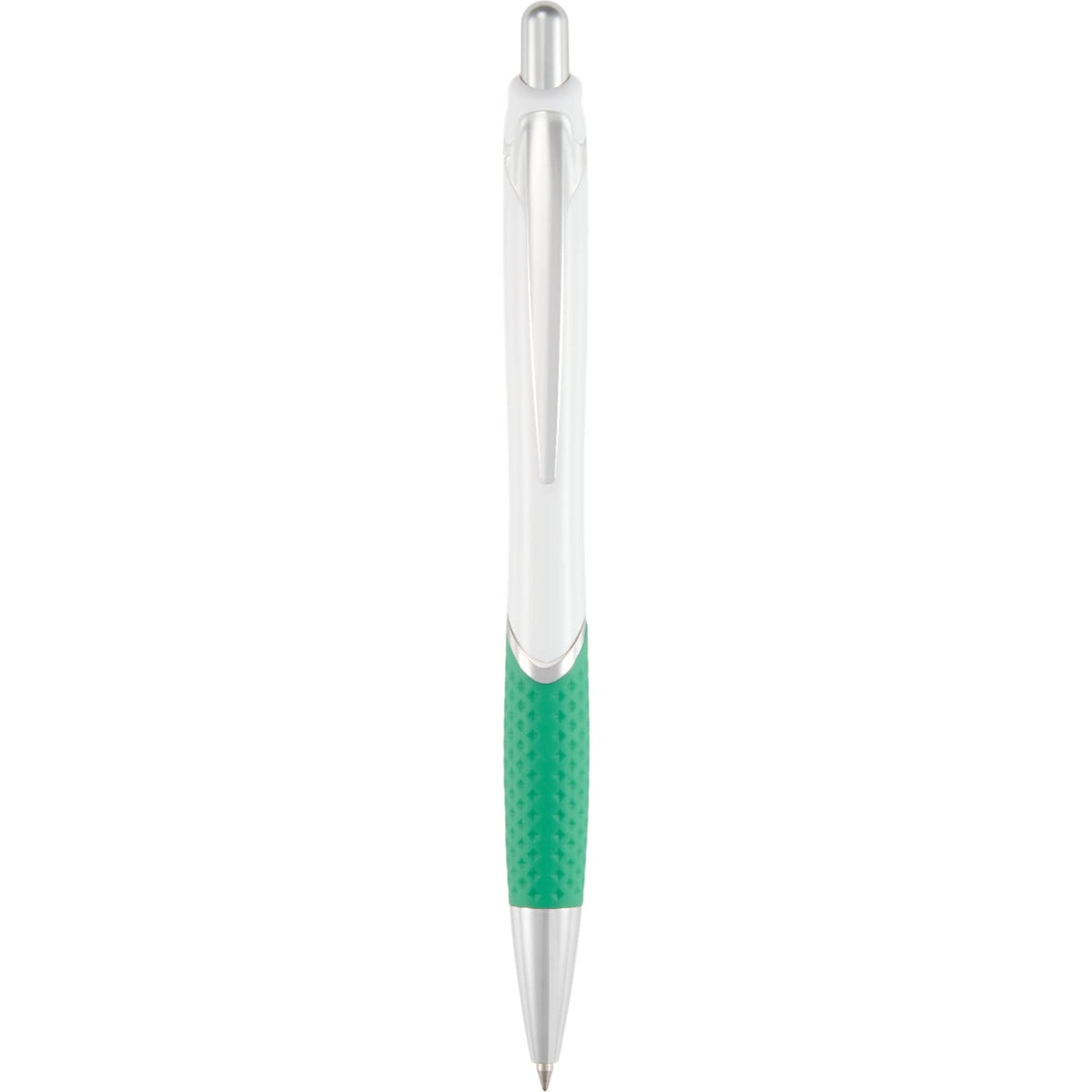Pivot Gel Pen with Color Accent Full Color - Green - Clip