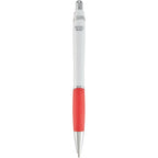 Pivot Gel Pen with Color Accent Full Color - Red - Back 2