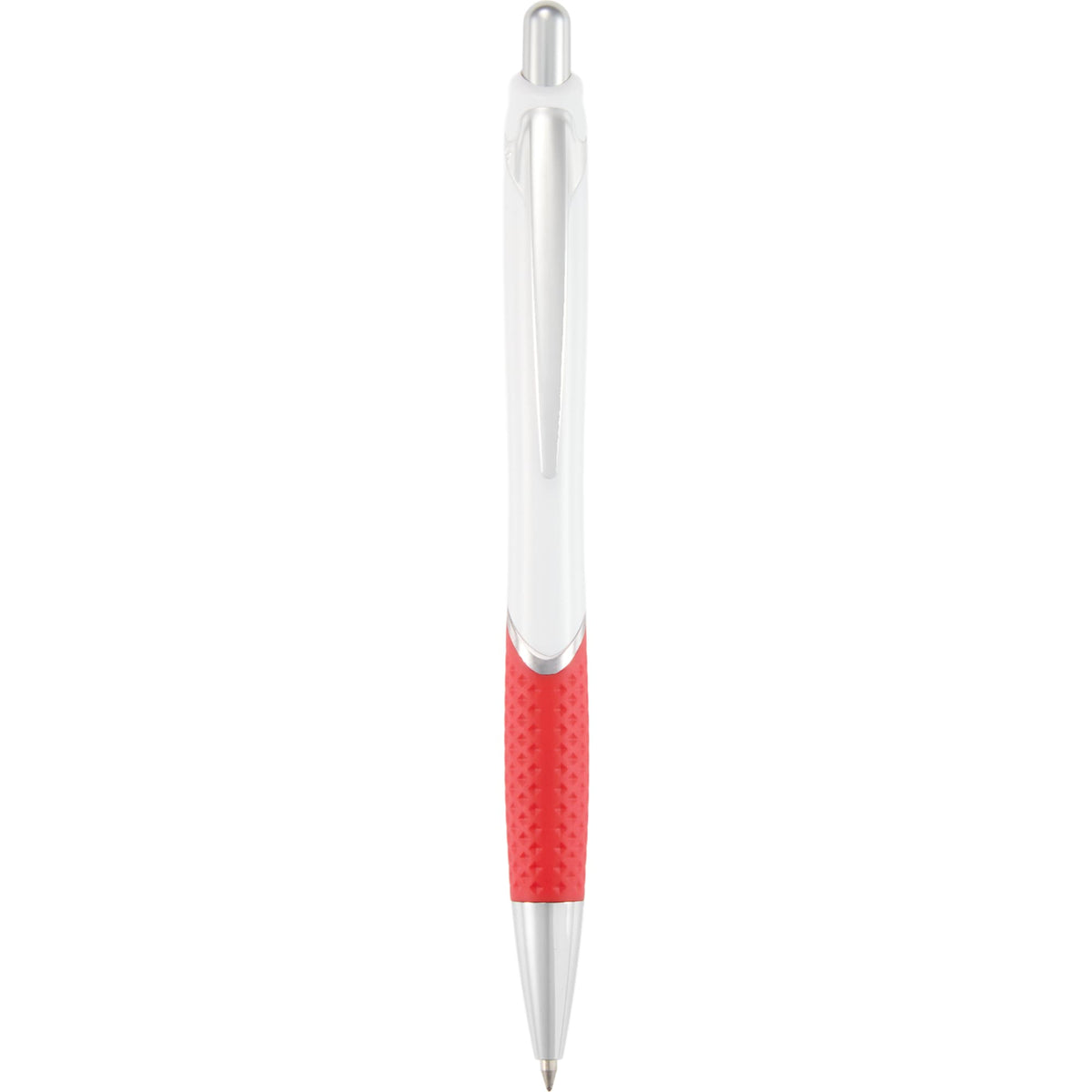 Pivot Gel Pen with Color Accent Full Color - Red - Clip