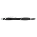 Pivot Gel Pen with Rubber Grip in Recycled Plastic Full Color - Black - Right Side 2