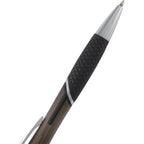 Pivot Translucent Gel Pen in Recycled Plastic Full Color - Black - Detail 2