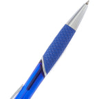 Pivot Translucent Gel Pen in Recycled Plastic Full Color - Blue - Detail 2