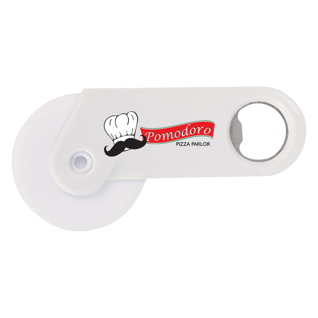 Pizza Cutter and Bottle Opener