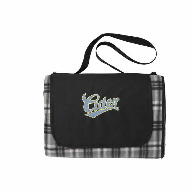 Plaid Picnic Blanket with Waterproof Back, Extra Large