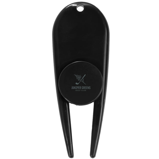 Plastic Divot Repair Tool with Ball Marker