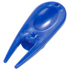 Plastic Divot Repair Tool with Ball Marker - Royal - Back